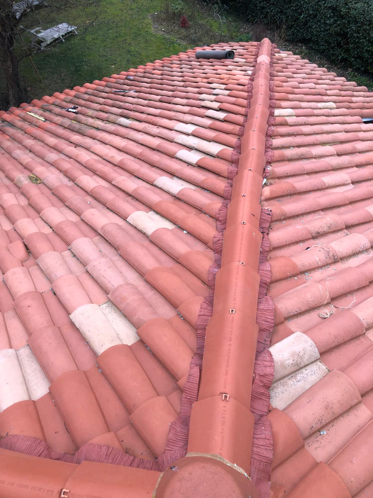 Rénovation toiture tuiles à Bayonne — G.rénovation